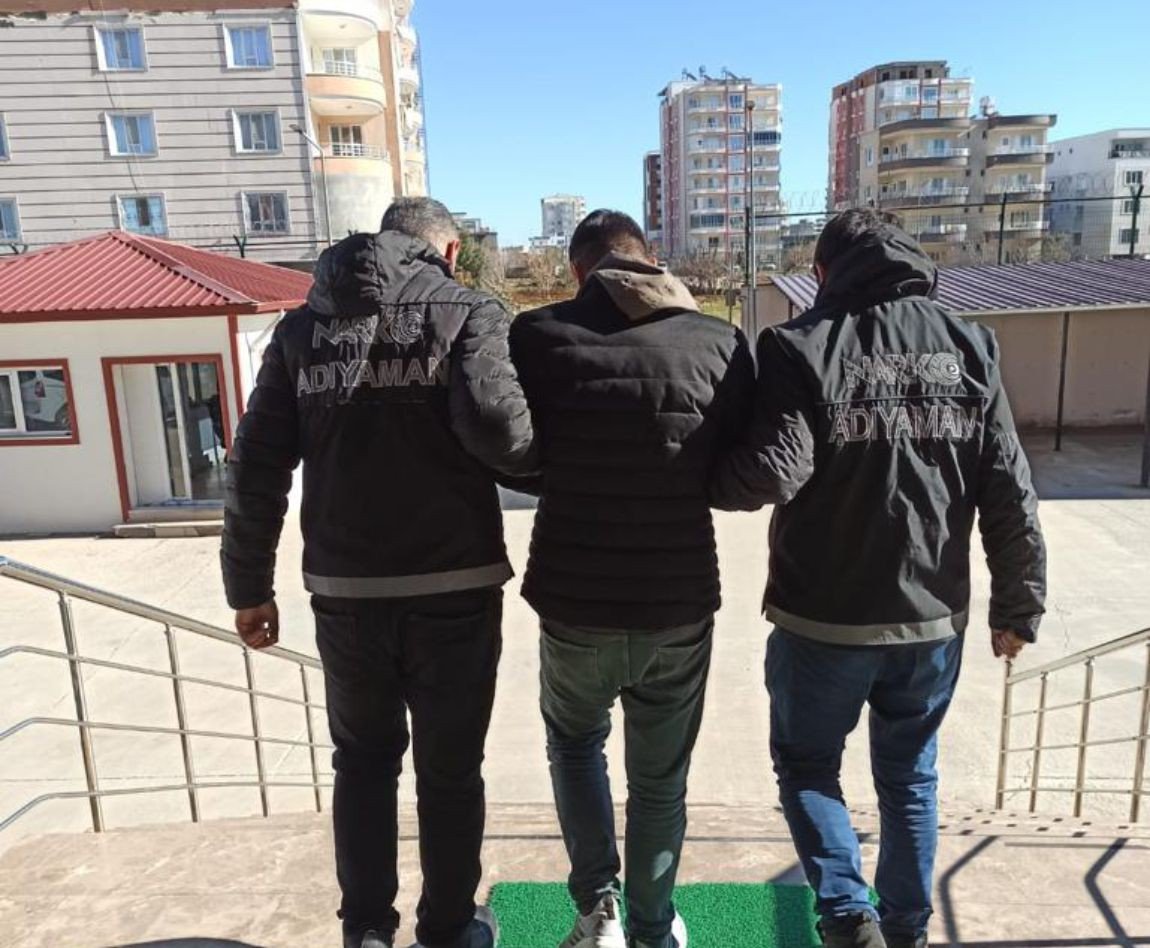 Kahta’da uyuşturucu operasyonunda 1 tutuklama