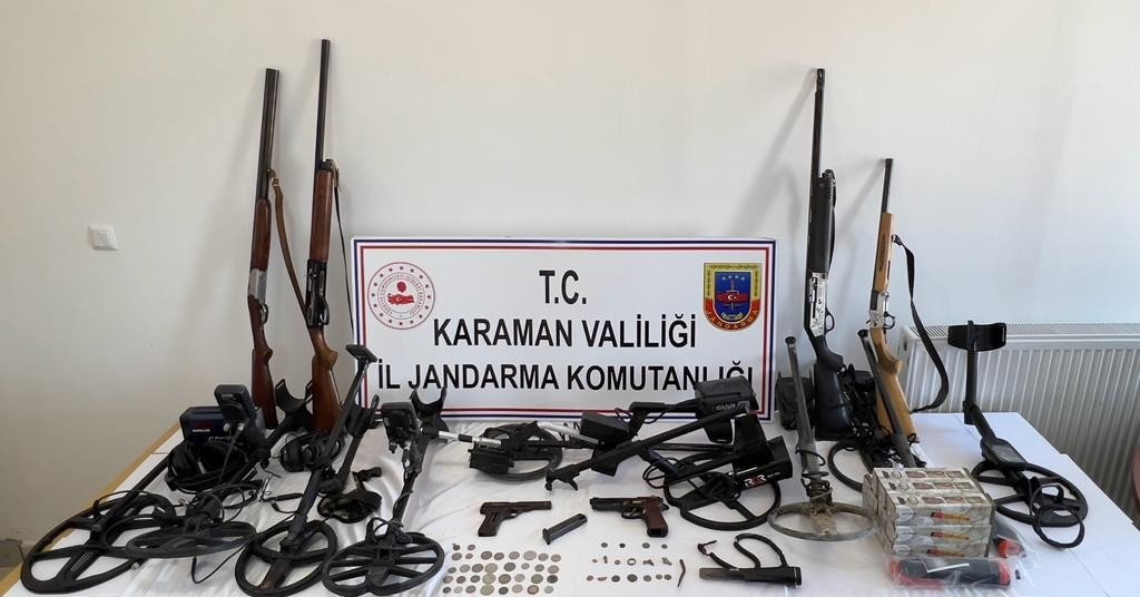 Karaman’da düzenlenen ‘Sidamara’ operasyonunda 1 kişiye ev hapsi verildi