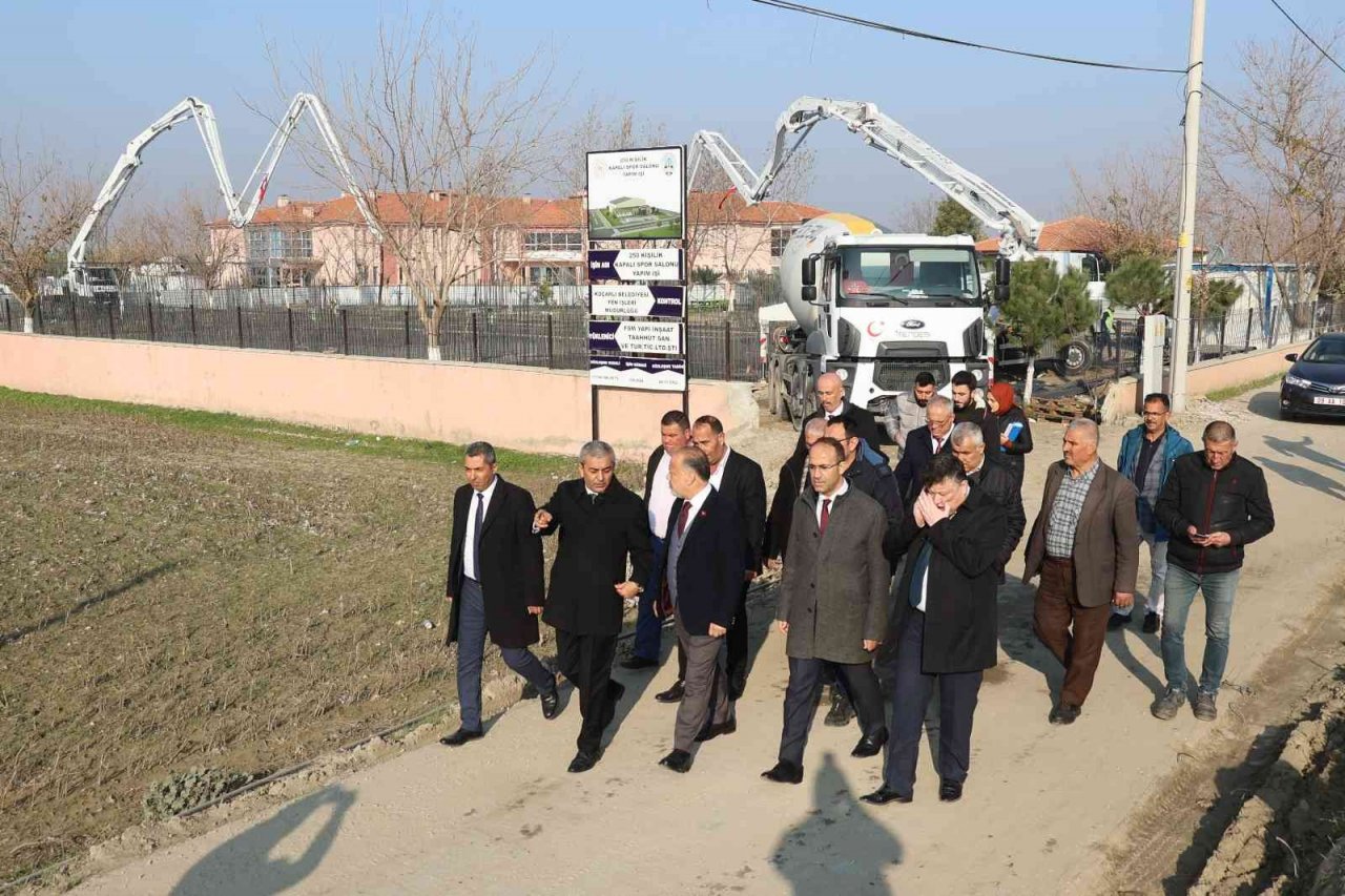 Başkan Kaplan, yatırım turunda müjdeli haberi verdi