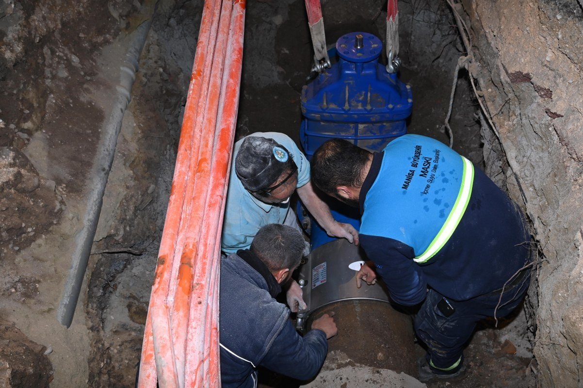 MASKİ’den daha sağlam altyapı için gece mesaisi