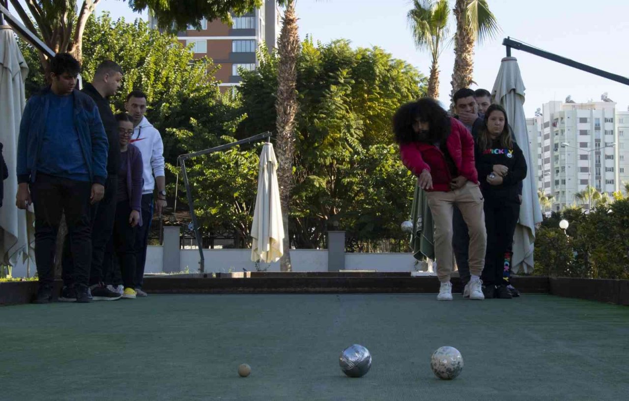 Engelsiz Yaşam Parkında ’Bocce’ dersleri başladı