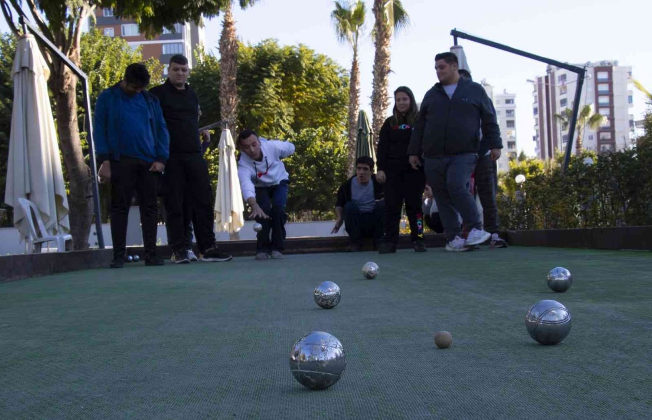 Engelsiz Yaşam Parkında ’Bocce’ dersleri başladı