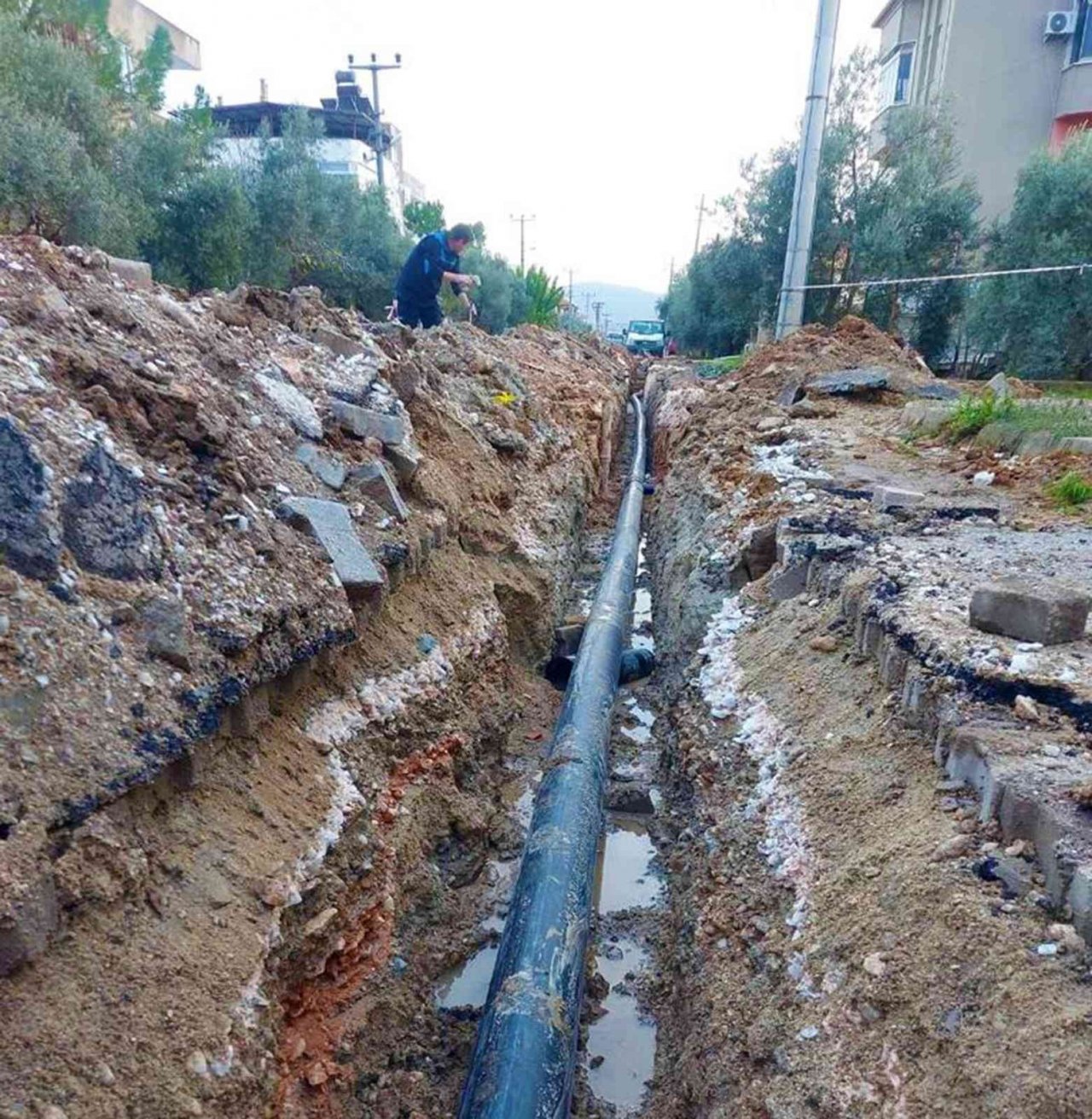 MUSKİ, Yatağan’da içme suyu çalışmalarını sürdürüyor