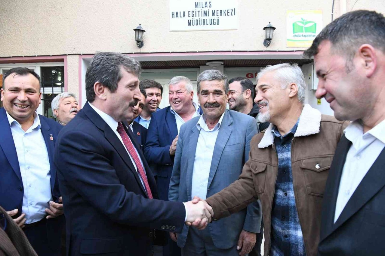 Muğla Valisi Tavlı, Milas’ta görüşmelerde bulundu