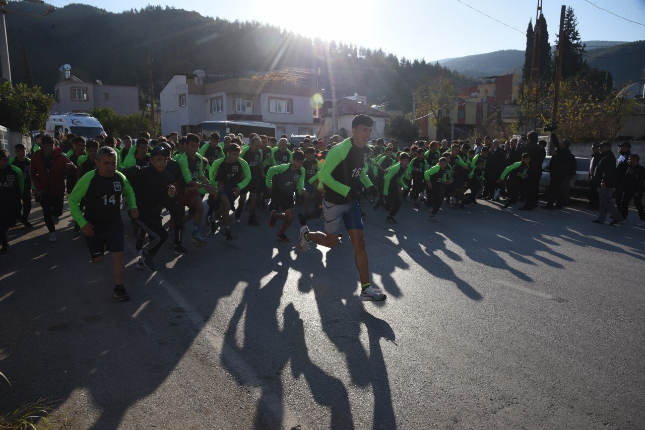 Osmaniye Belediyesi 7 Ocak Zafer koşusu yapıldı