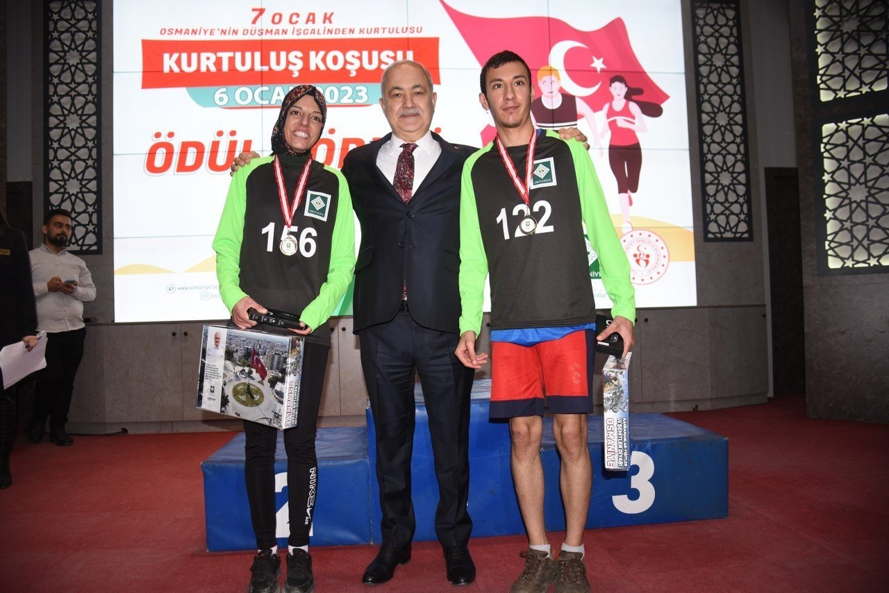 Osmaniye Belediyesi 7 Ocak Zafer koşusu yapıldı