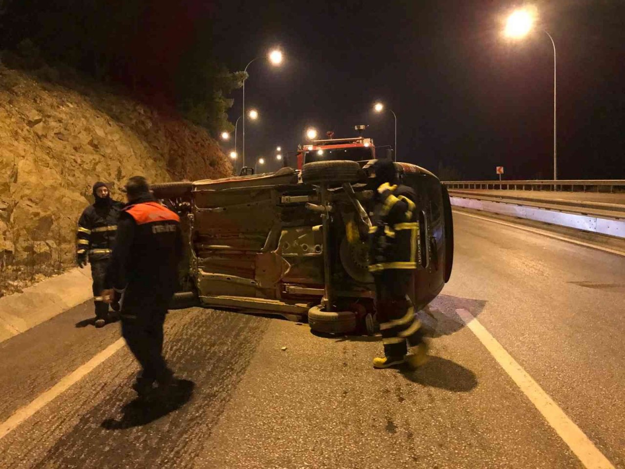 Bu araçtan burnu bile kanamadan çıktı