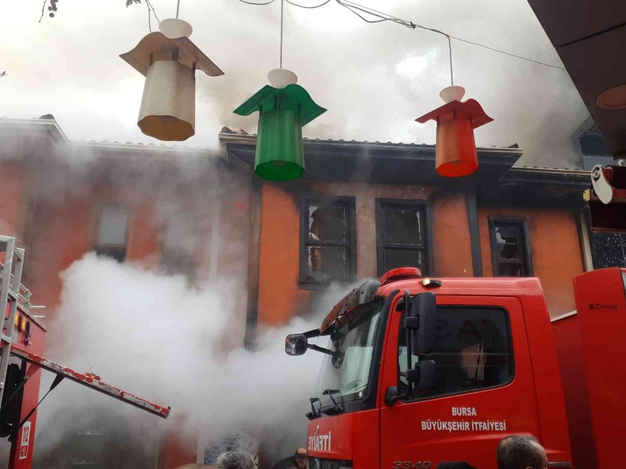 Bursa’da korkutan yangın