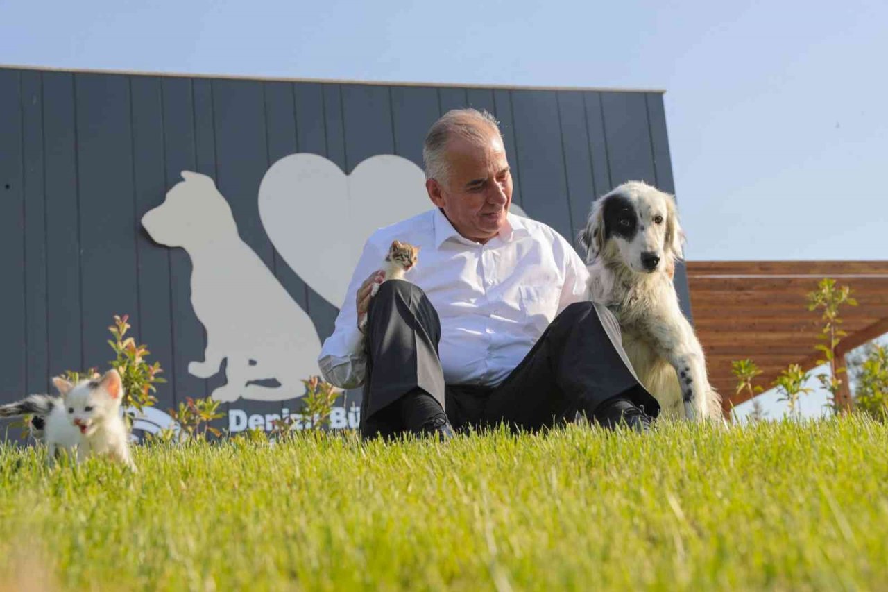Denizli’de can dostlar çok mutlu