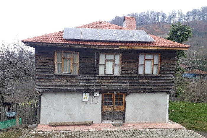Orman köylüsünün enerjisi güneşten