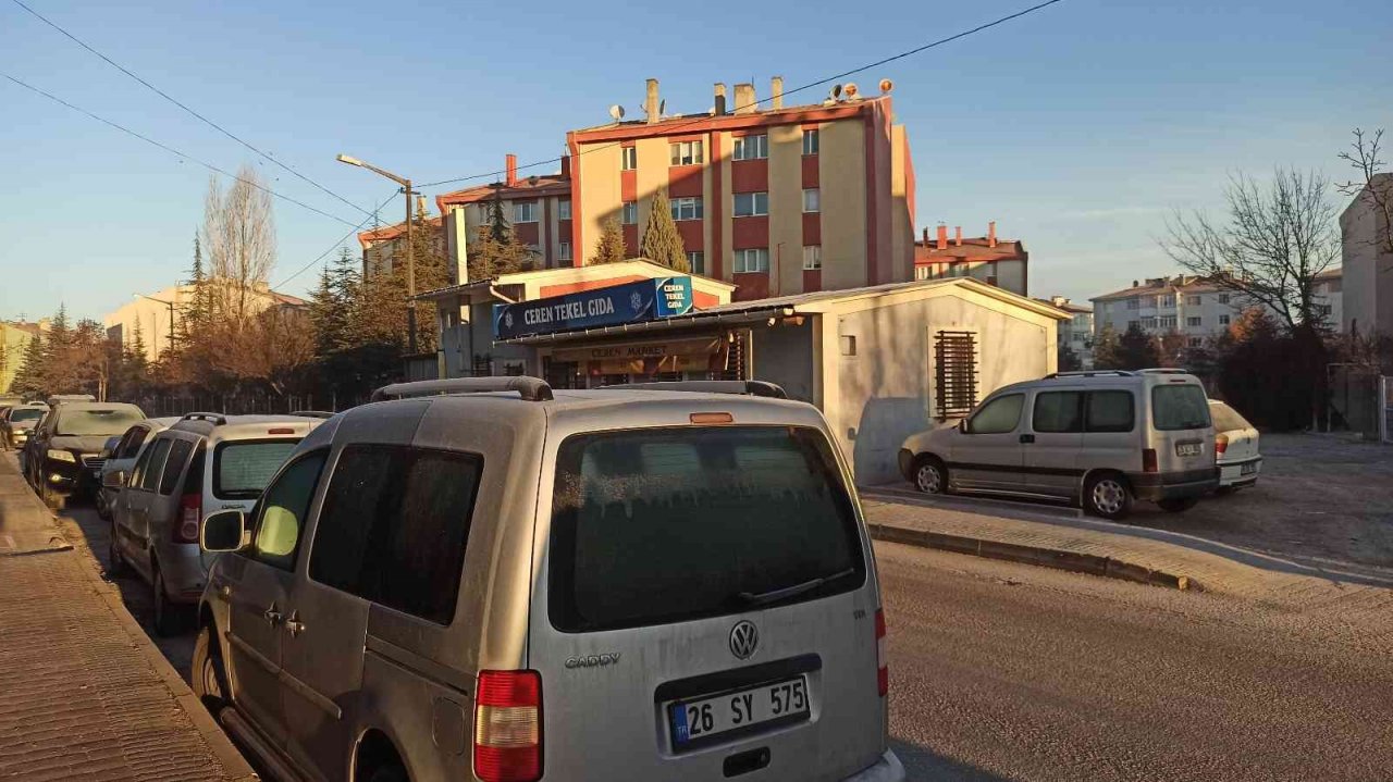 Eskişehir’de soğuyan hava kırağıyı beraberinde getirdi