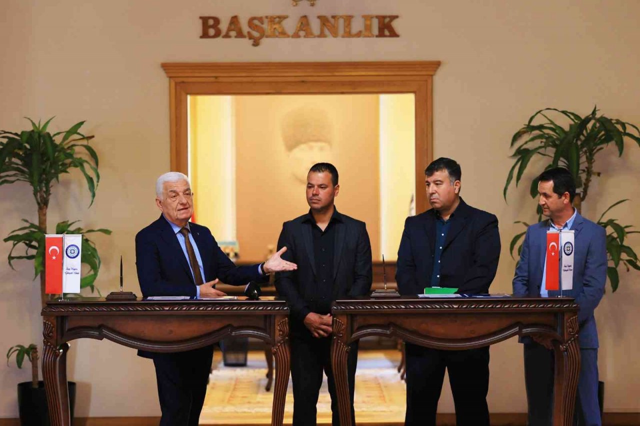 Büyükşehir ve MARKO arasında üretim birliği için imzalar atıldı