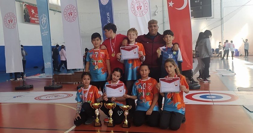 Floor Curling il birinciliği müsabakaları Köyceğiz’de yapıldı