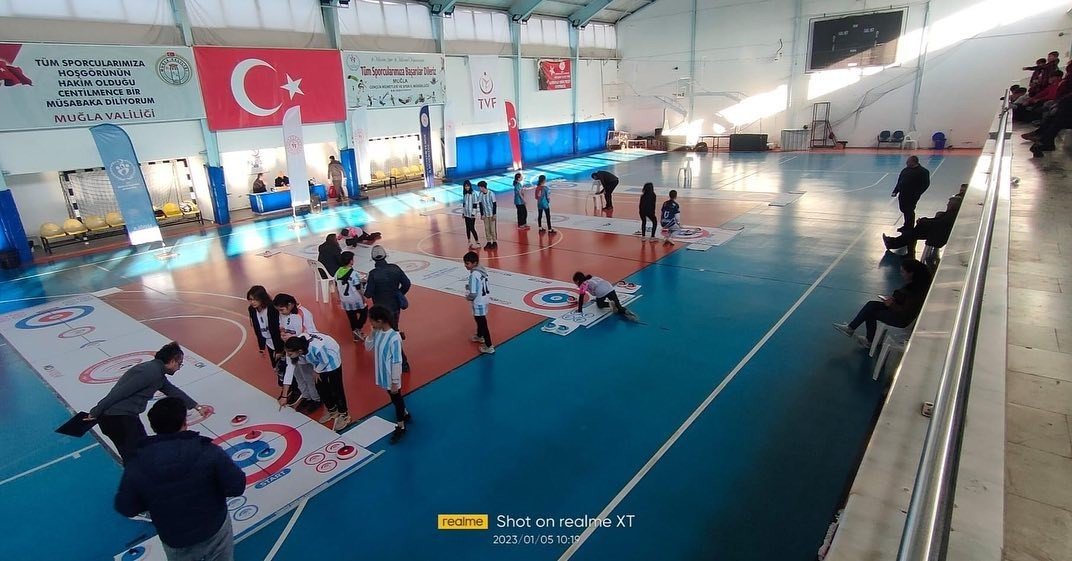 Floor Curling il birinciliği müsabakaları Köyceğiz’de yapıldı
