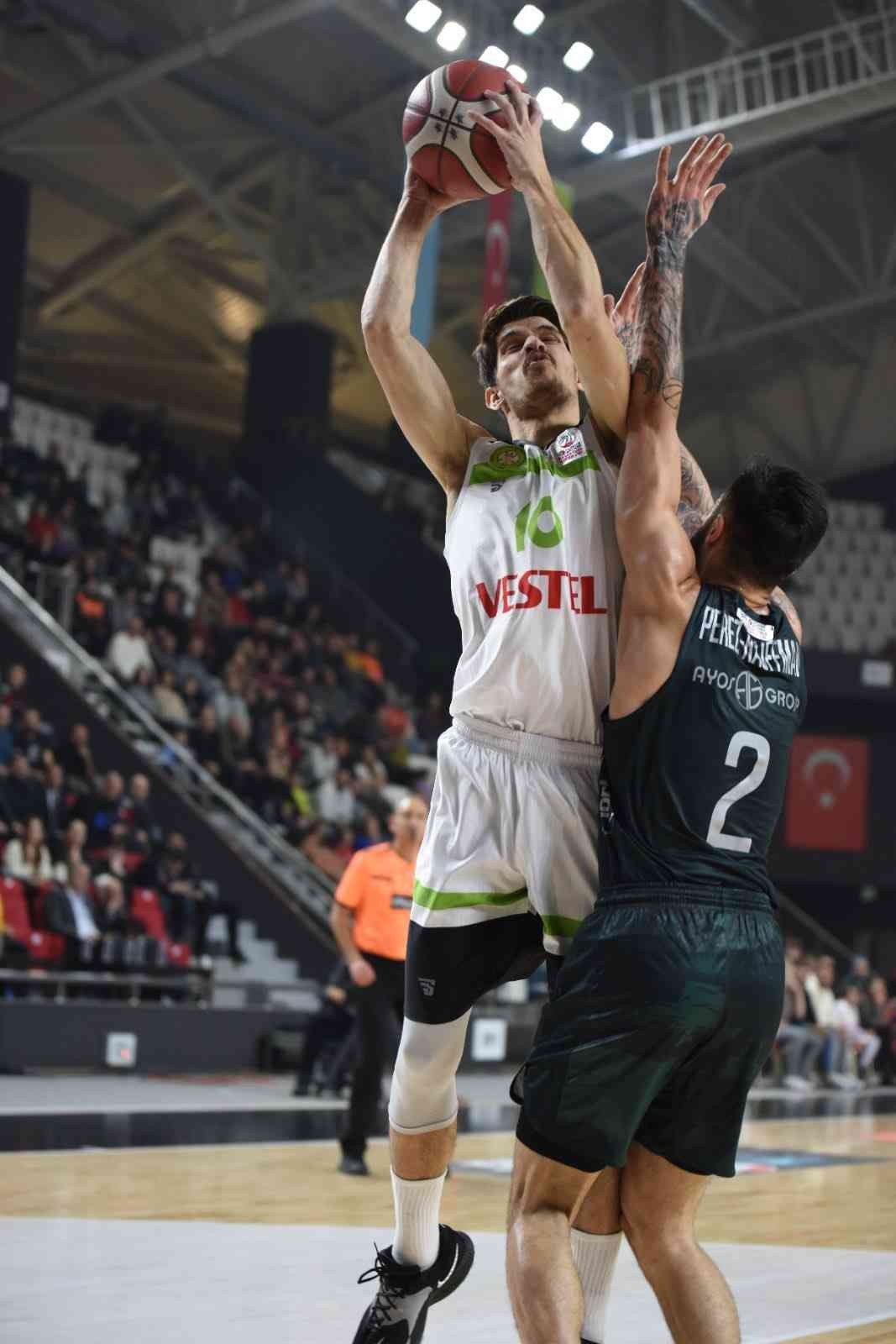 Basketbol Süper Ligi: Manisa BBSK: 79 - Ayos Konyaspor: 80