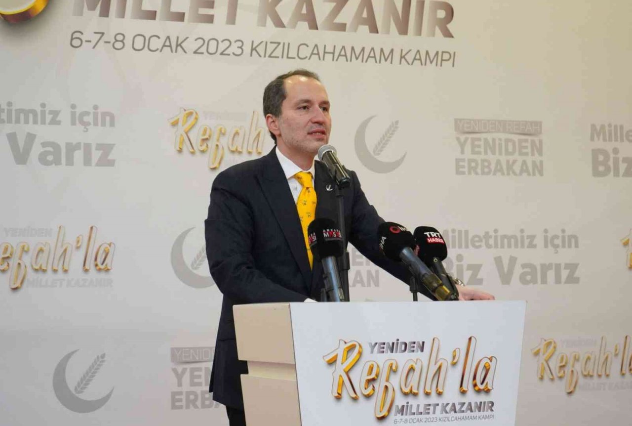 Yeniden Refah Partisi lideri Fatih Erbakan, ittifaklara kapıyı kapadı