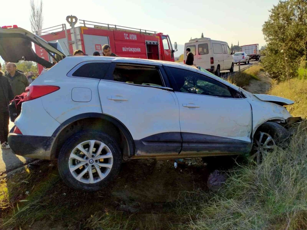 Aydın’da trafik kazası: 2 yaralı