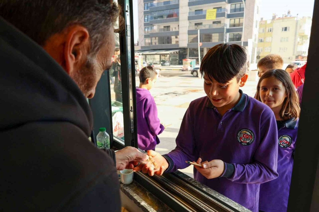 Çocuklardan geri dönüşüme destek