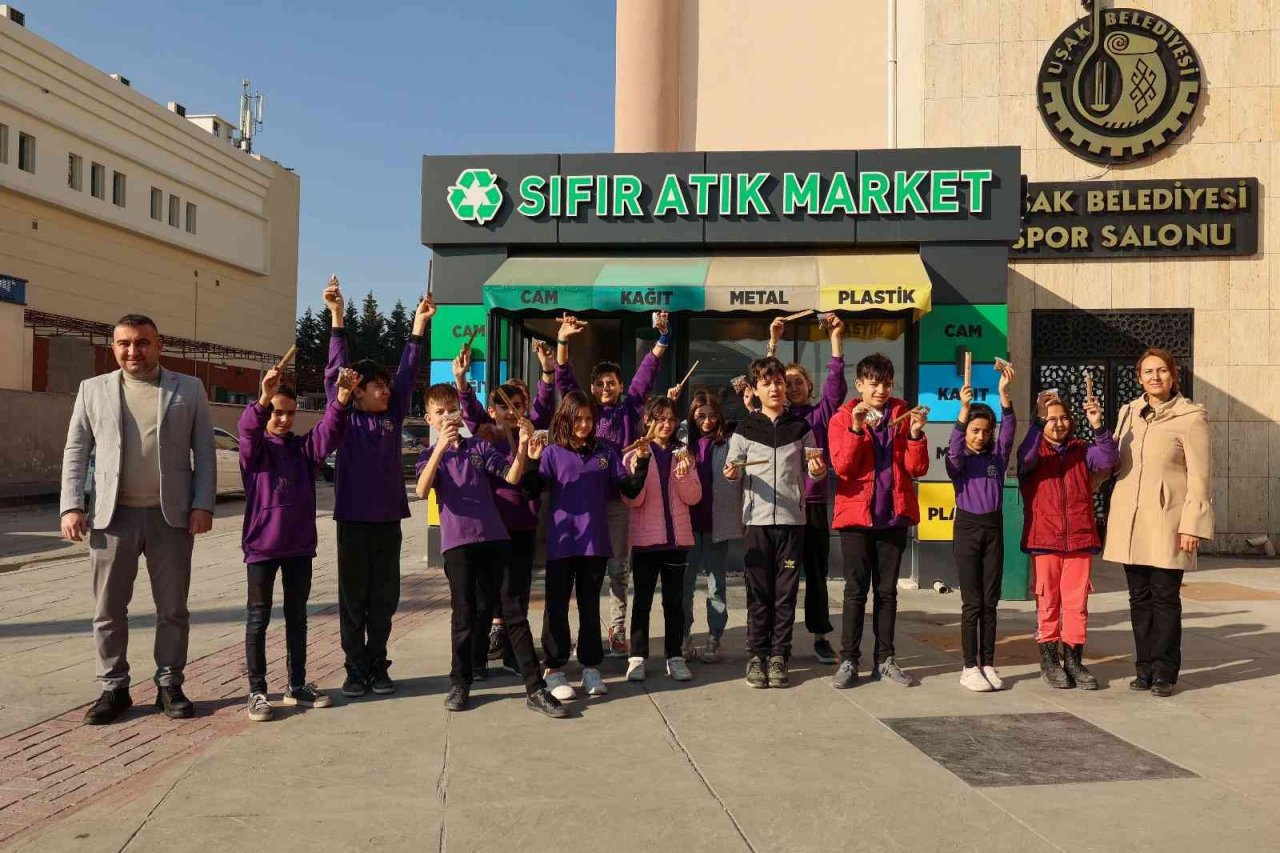 Çocuklardan geri dönüşüme destek