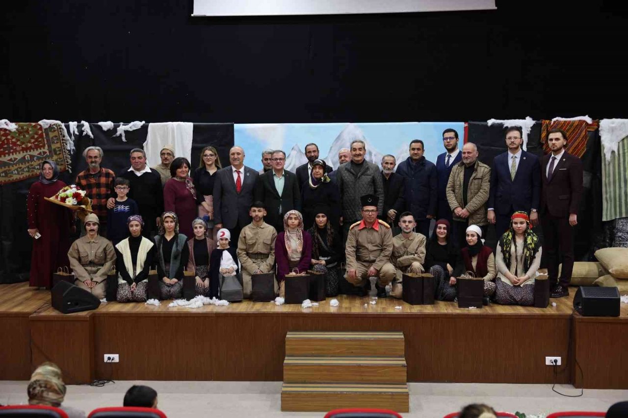 Sarıkamış şehitleri Hacılar’da anıldı