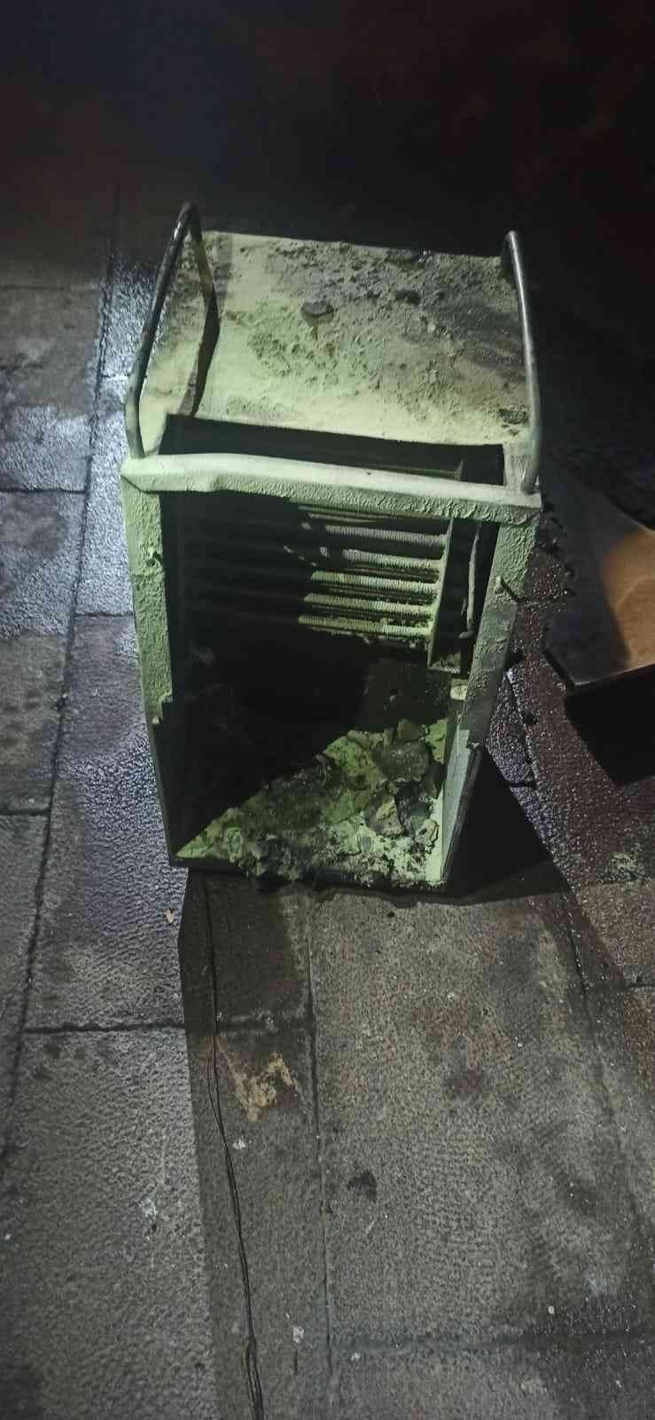 Kahramanmaraş müzesinde yangın paniği