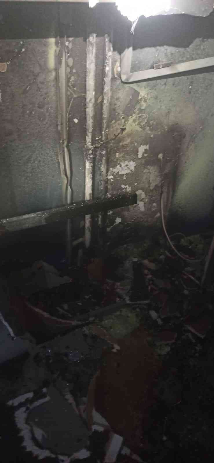 Kahramanmaraş müzesinde yangın paniği