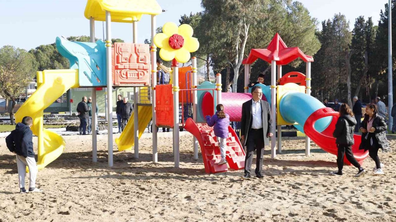 Alaşehir’de çocuk ve gençleri sevindiren açılış