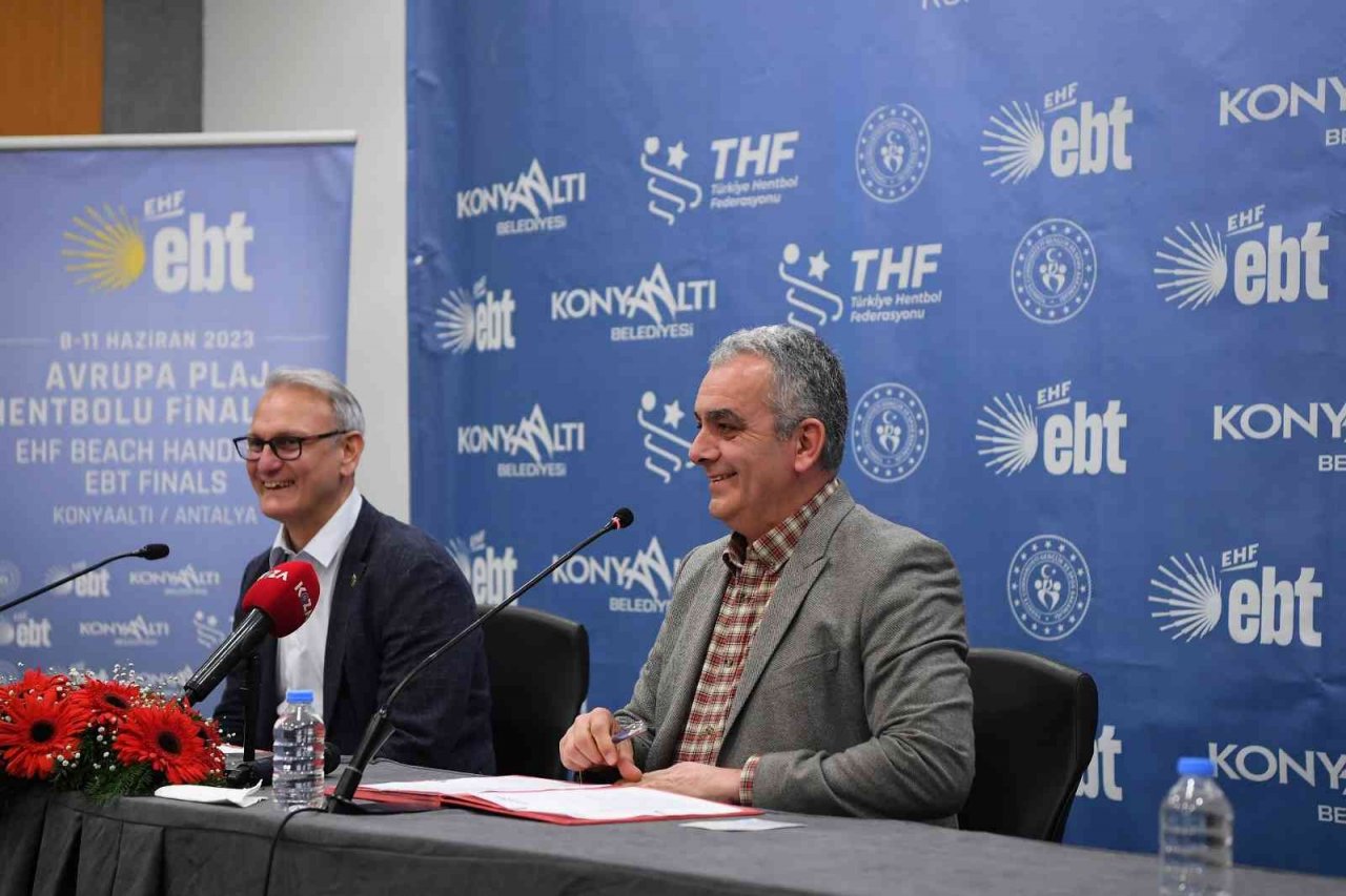 Konyaaltı Belediyesi, Avrupa Plaj Hentbolu Finalleri’ne ev sahipliği yapacak