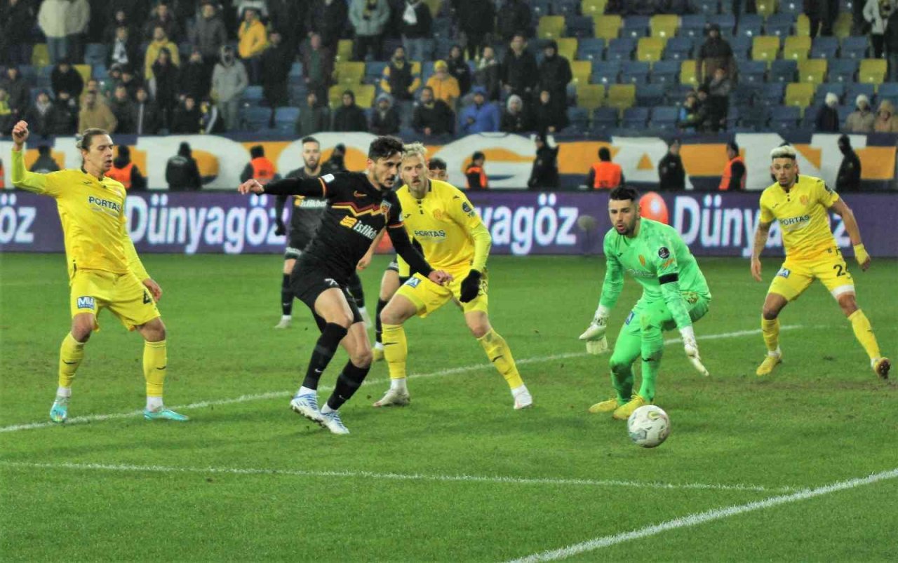 Süper Toto Süper Lig: MKE Ankaragücü: 2 - Kayserispor: 1 (Maç sonu)