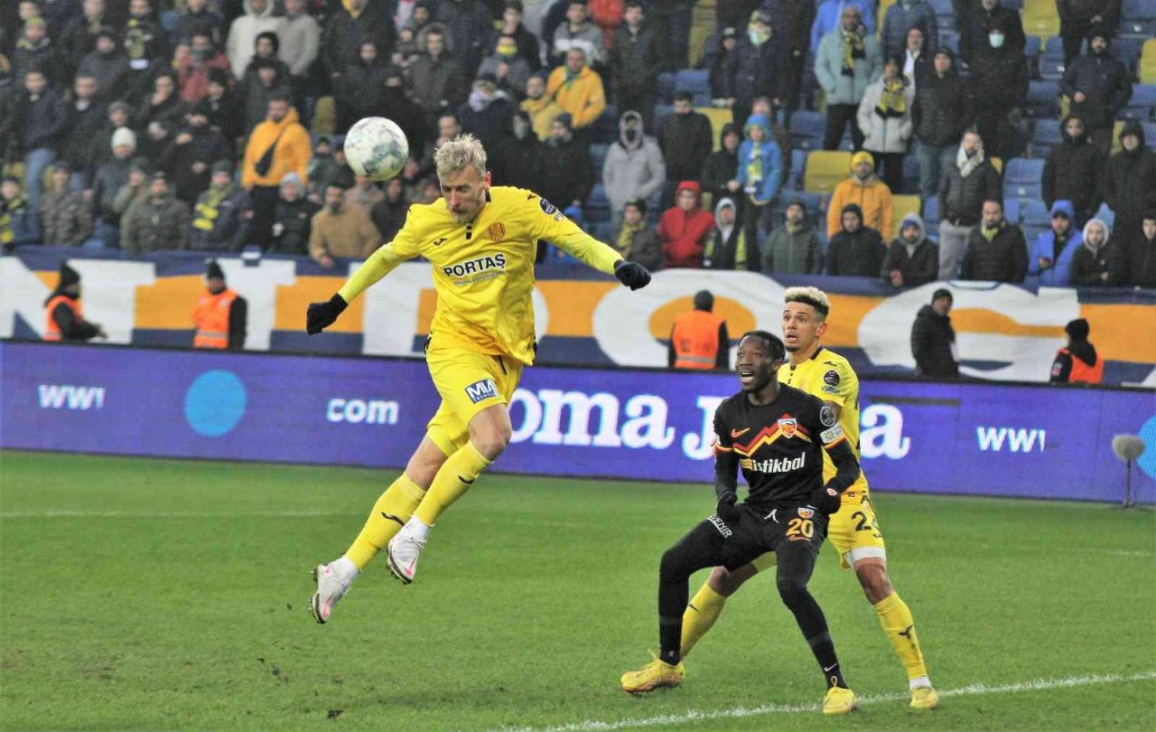 Süper Toto Süper Lig: MKE Ankaragücü: 2 - Kayserispor: 1 (Maç sonu)