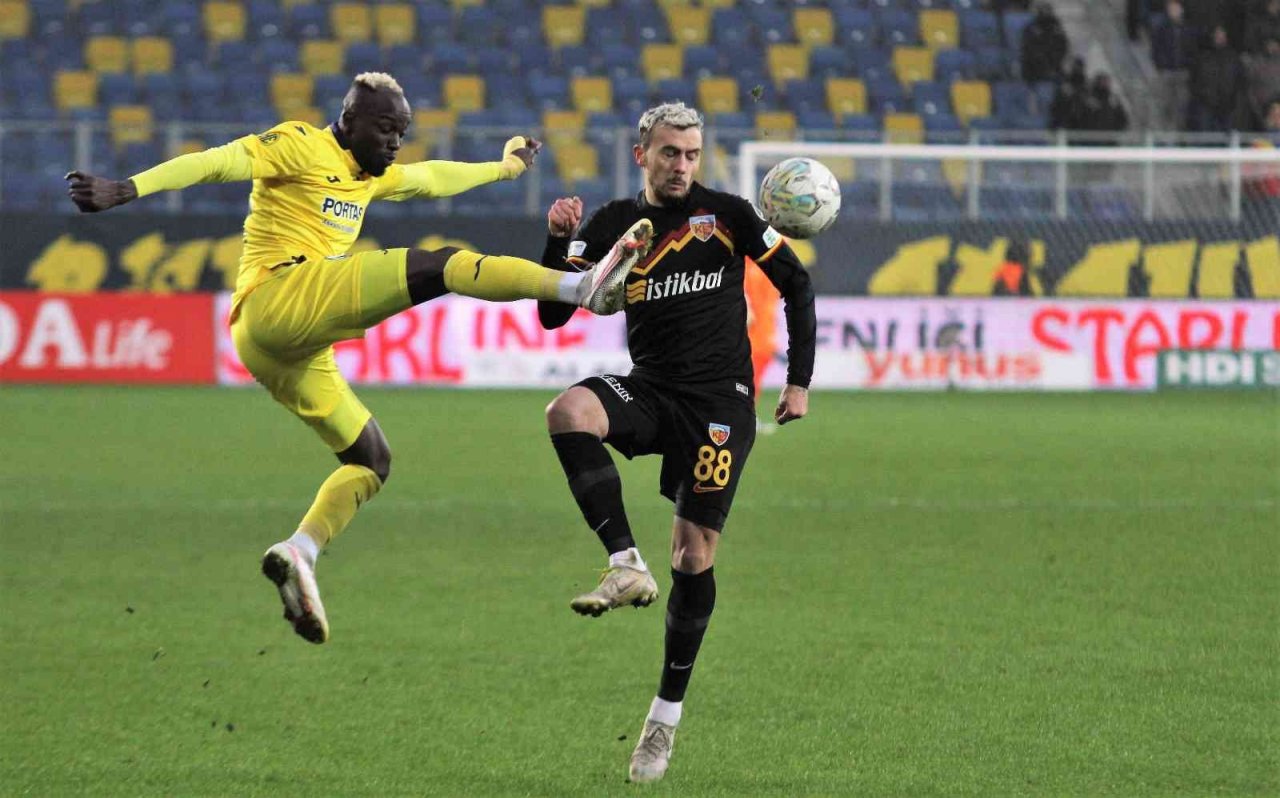 Süper Toto Süper Lig: MKE Ankaragücü: 2 - Kayserispor: 1 (Maç sonu)