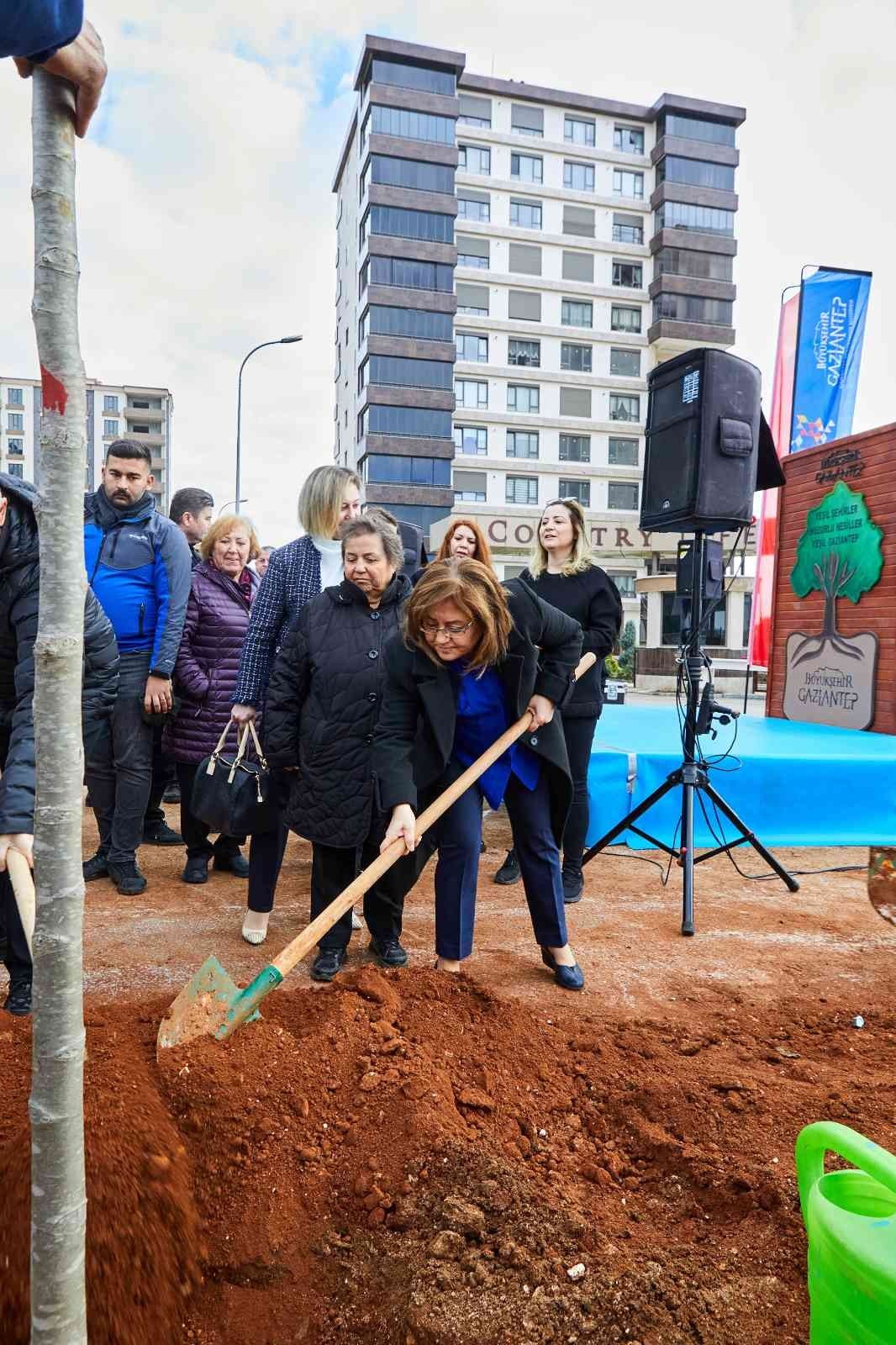 YeşilAntep projesi ile Şehirgösteren Mahallesi yeşile büründü