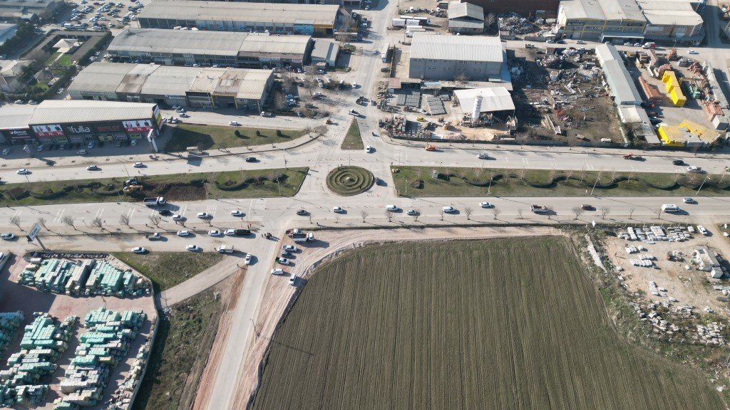 Akpınar Kavşağı’nda çalışmalar başladı