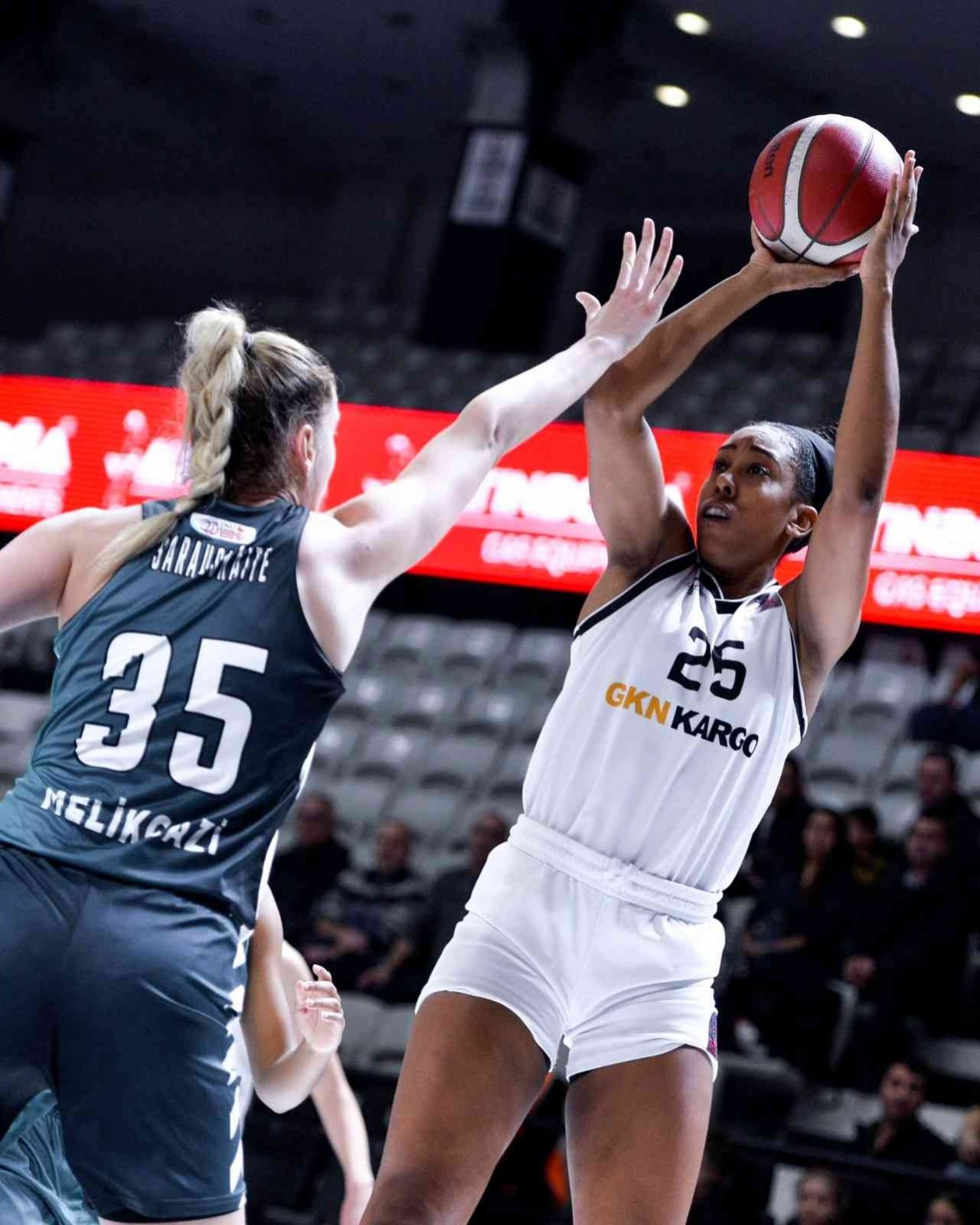 TKBL: Beşiktaş: 84 - Melikgazi Kayseri Basketbol: 81