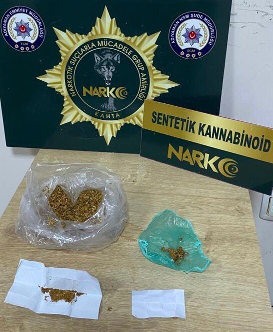 Kahta’daki uyuşturucu operasyonunda 4 kişi yakalandı