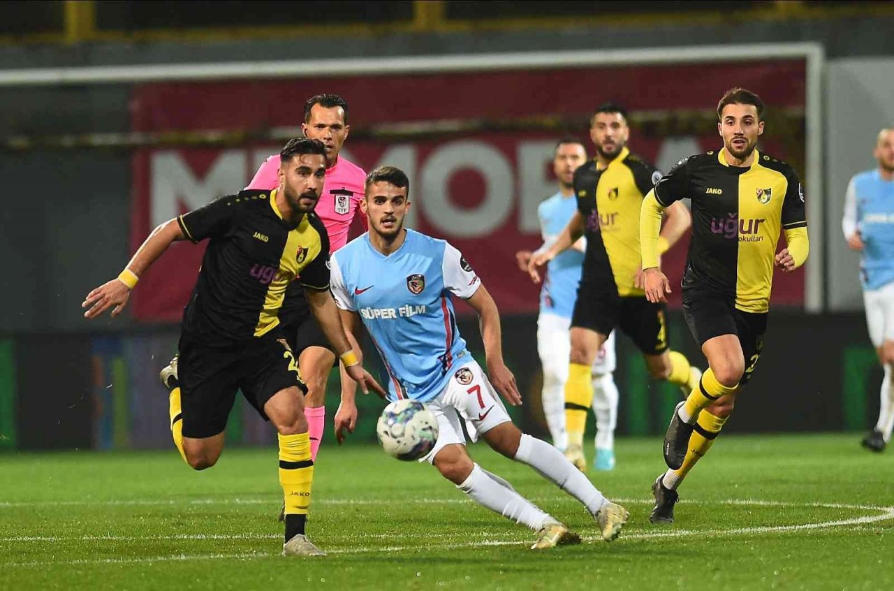 Spor Toto Süper Lig: İstanbulspor: 1 - Gaziantep FK: 1 (Maç sonucu)