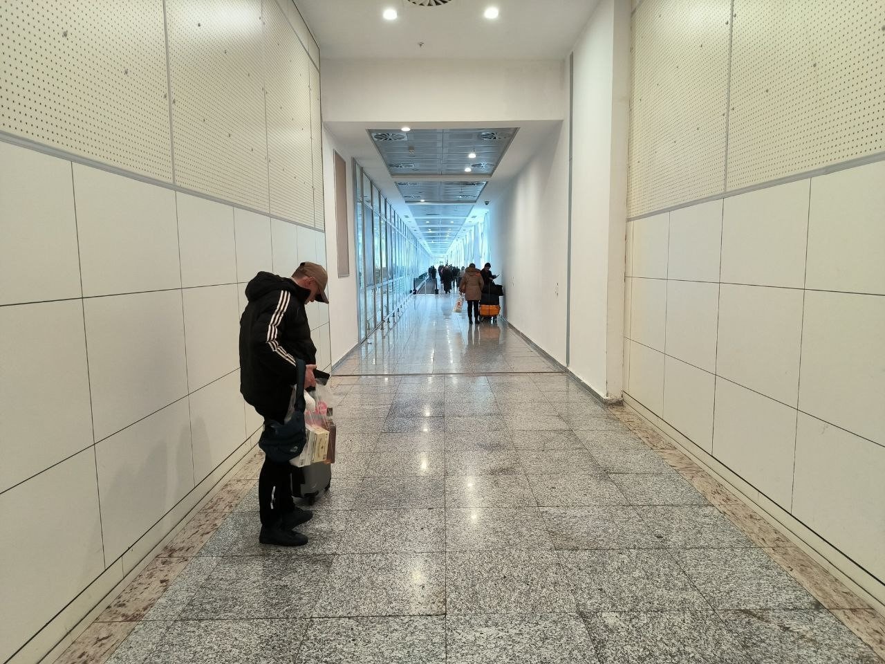 Sarp Sınır Kapısı’ndaki Iphone yoğunluğu yerini sessizliğe bıraktı