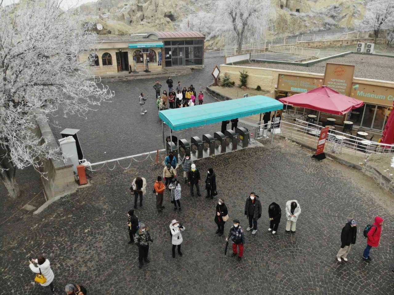 Kapadokya’yı ‘sis’ esir aldı