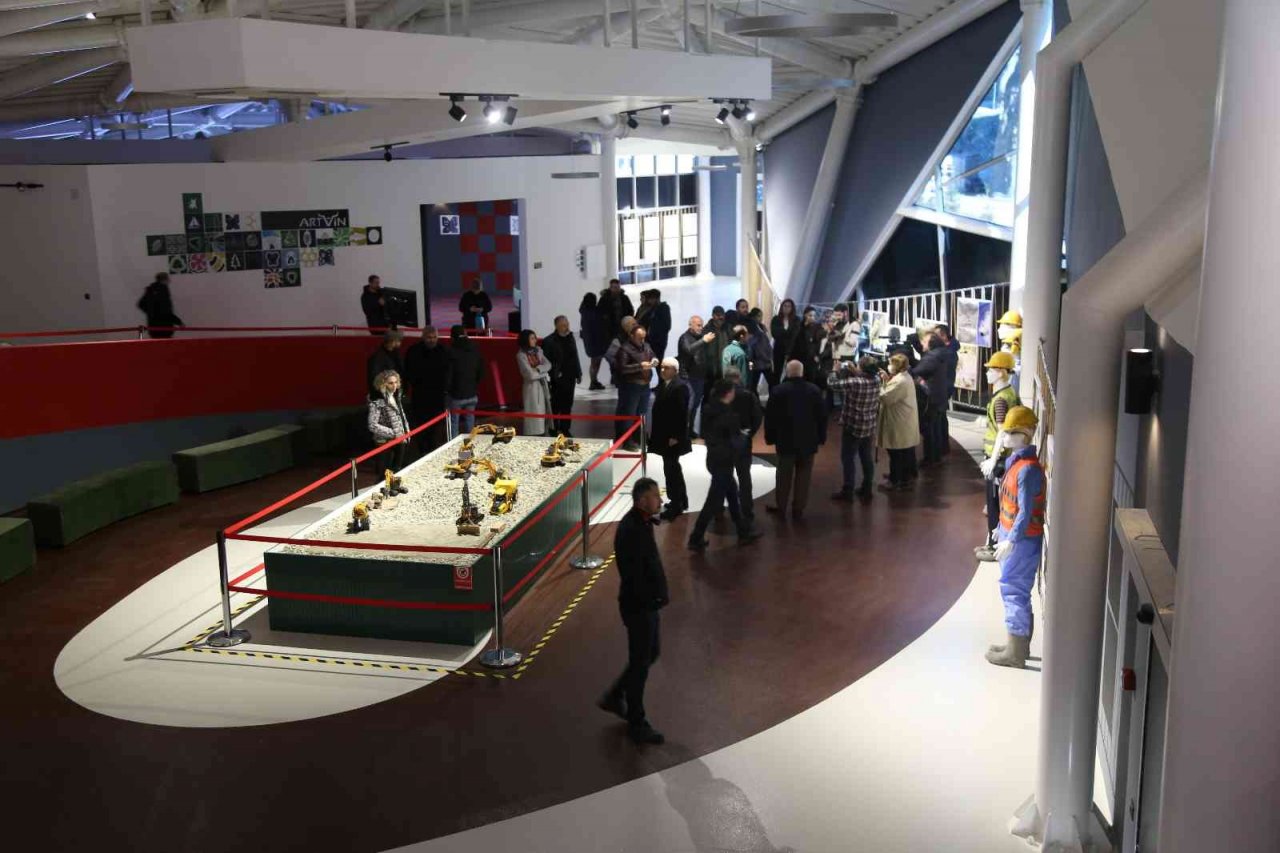 Artvin’de Barajlar Müzesi ziyarete açıldı