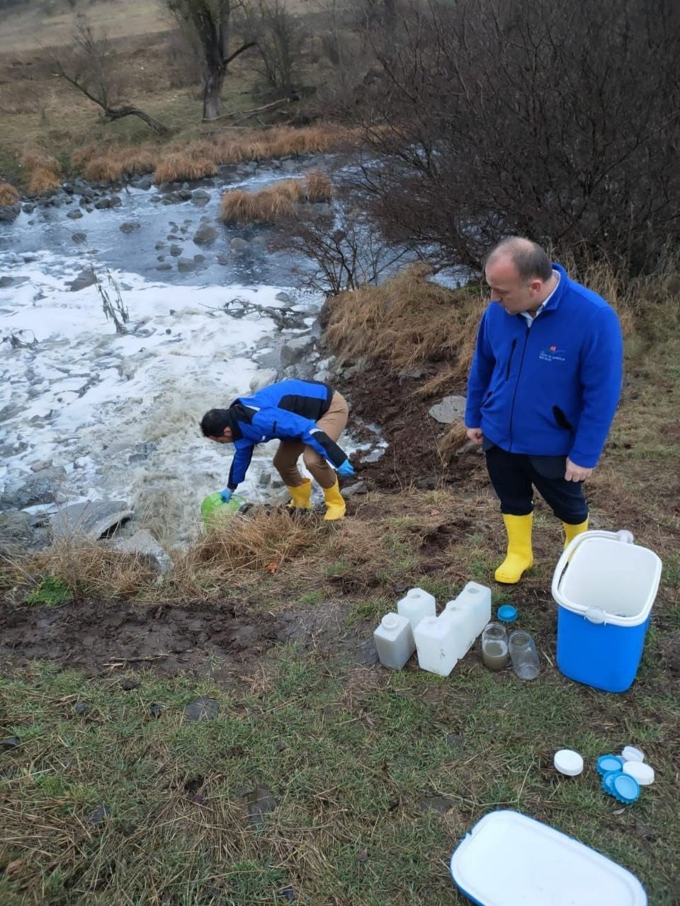 Bolu’da dereyi kirleten 3 tesise 790 bin lira idari para cezası