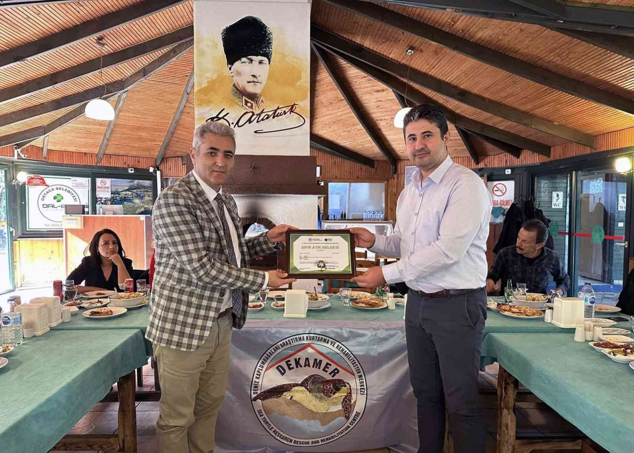 DEKAMER’e ‘Sıfır Atık’ belgesi