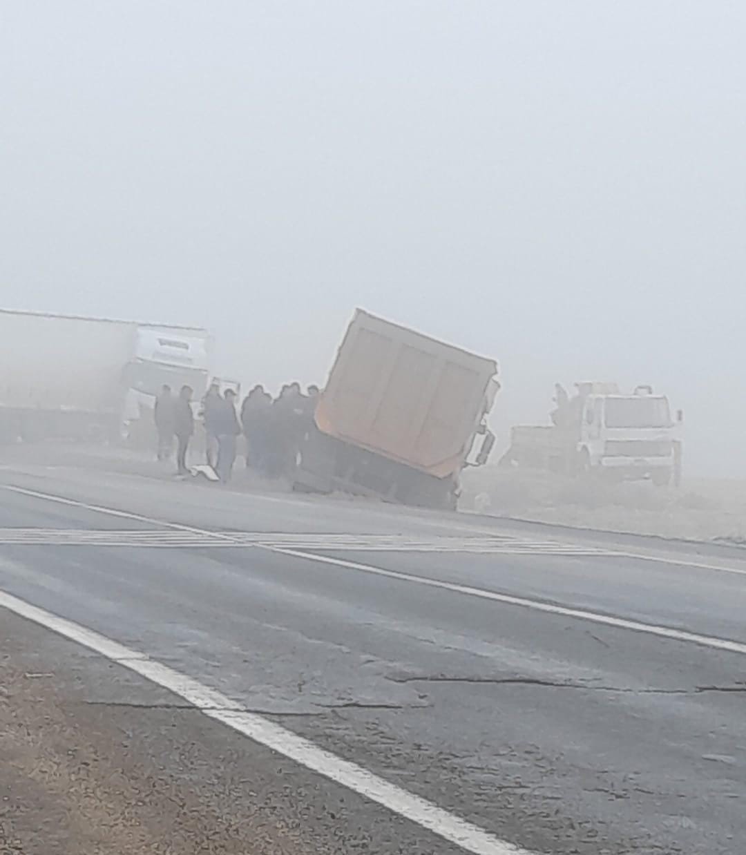 Gizli buzlanma 4 farklı kazaya neden oldu: 2 yaralı