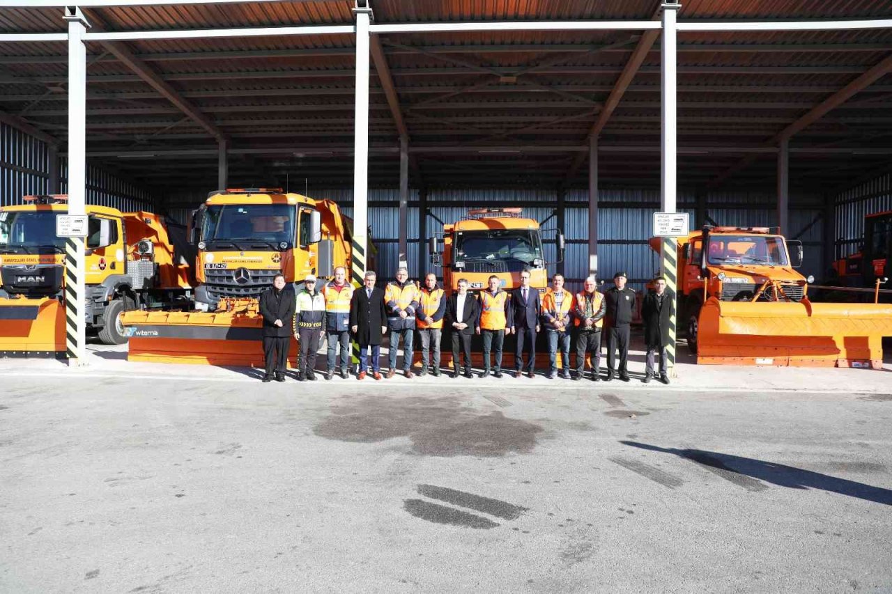 Kış için tüm hazırlıklar tamam