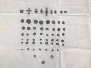 Jandarma 59 adet tarihi eser ele geçirdi