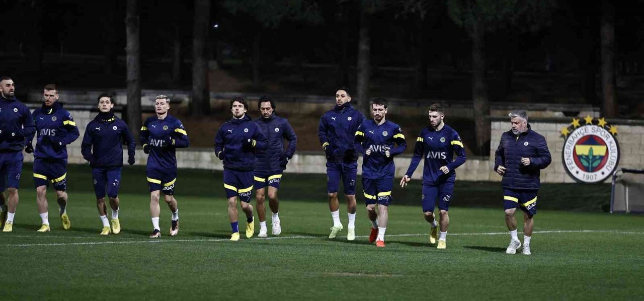Fenerbahçe, Gaziantep FK maçı hazırlıklarına başladı
