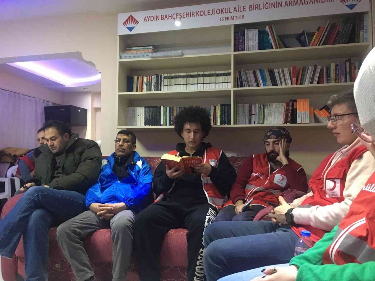 Görme engelliler için kitap okudular