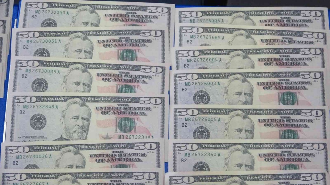 Hatay’da 35 bin 550 sahte dolar ele geçirildi