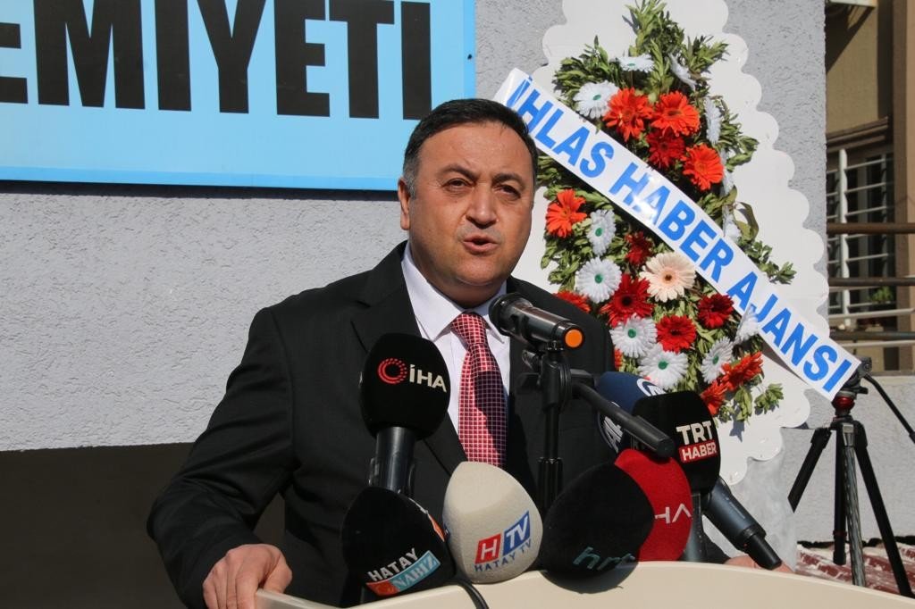 Hatay Basın Cemiyeti binası törenle açıldı