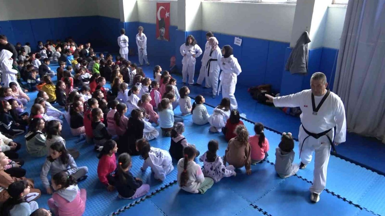 İspir belediyesi spor kulübünde tekvando heyecanı