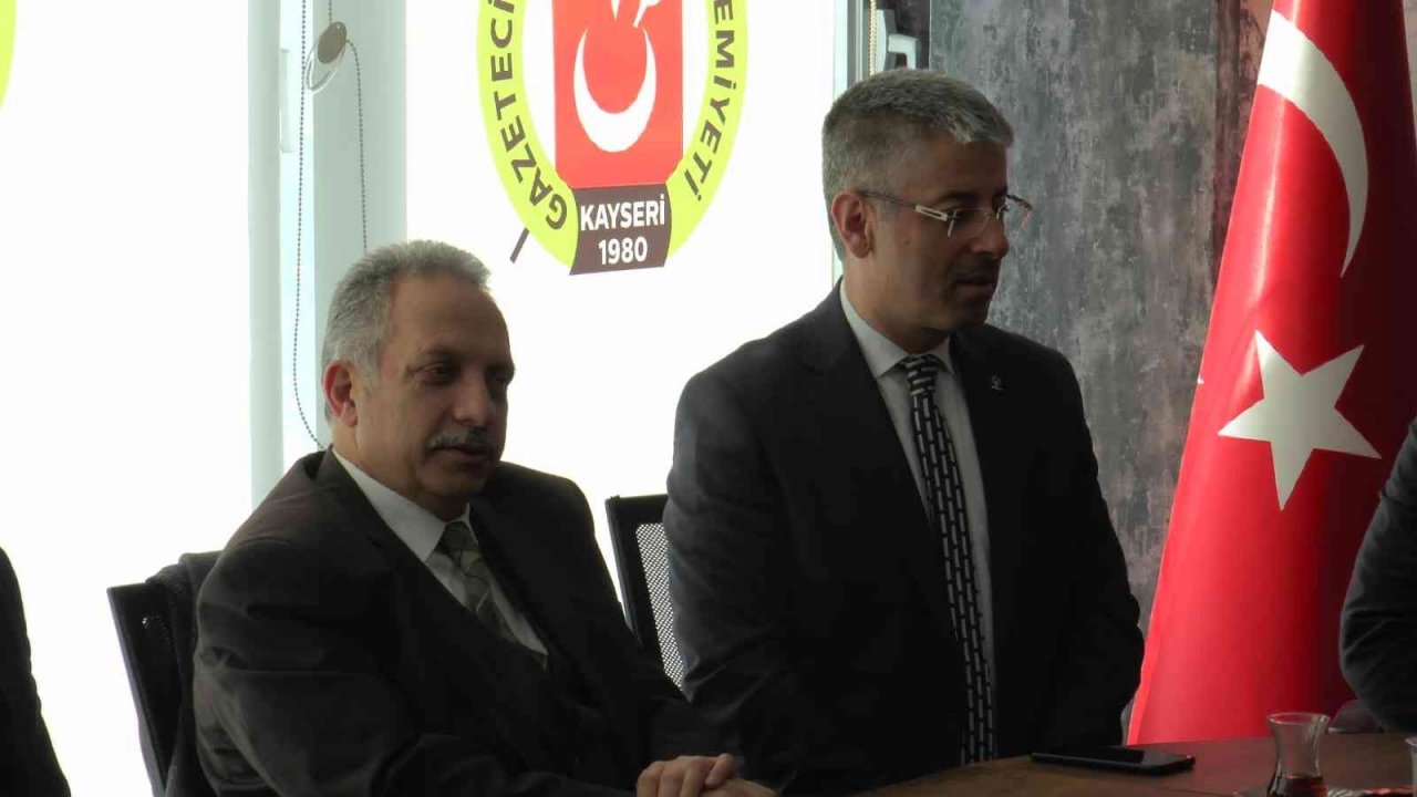 Kayseri’de ’10 Ocak Çalışan Gazeteciler Günü’ kutlandı